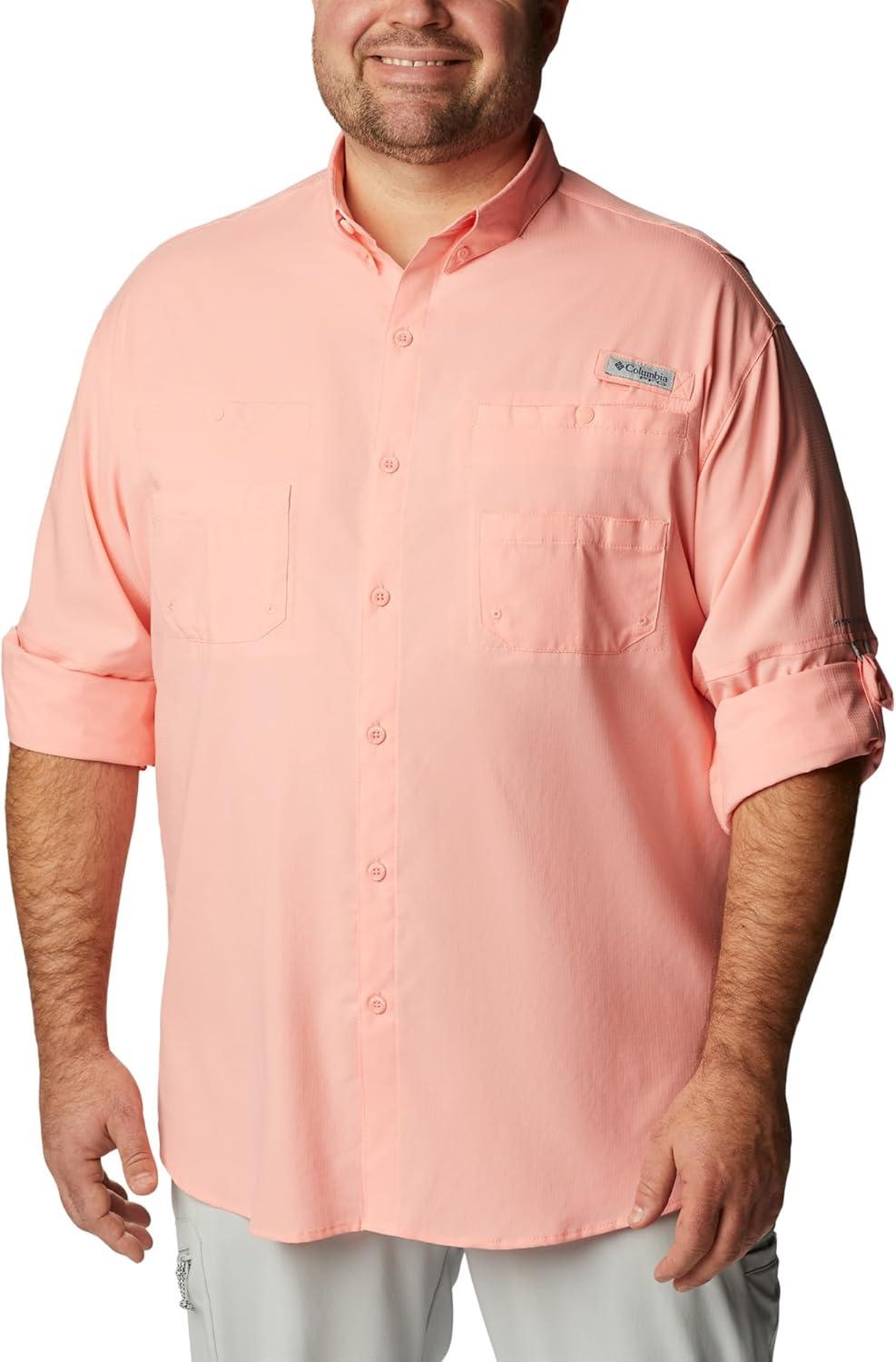 imageColumbia Mens PFG Tamiami Ii Long Sleeve ShirtSorbet