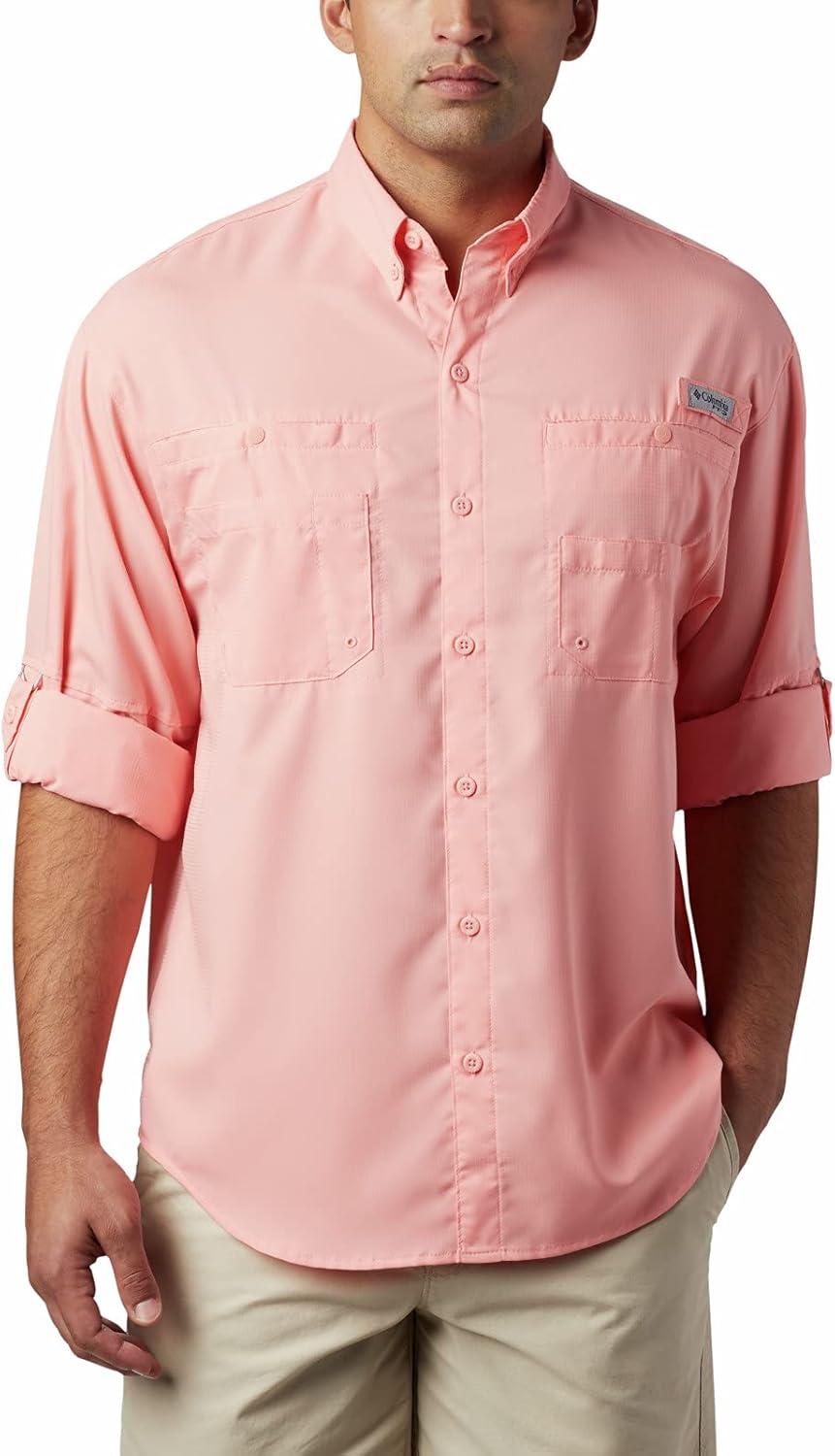imageColumbia Mens PFG Tamiami Ii Long Sleeve ShirtSorbet