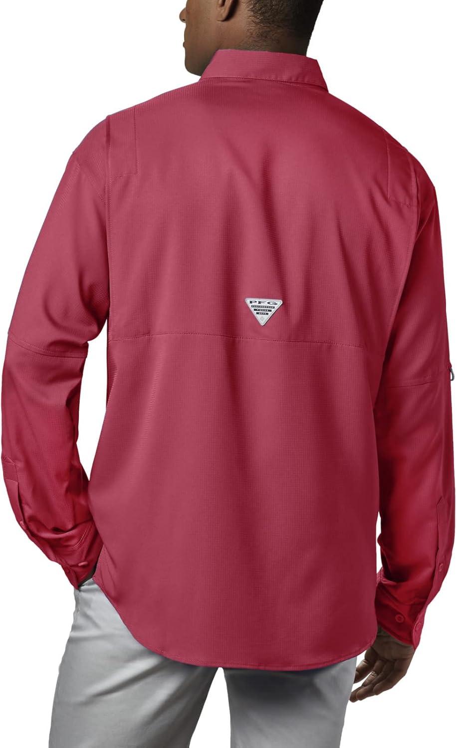 imageColumbia Mens PFG Tamiami Ii Long Sleeve ShirtSunset Red