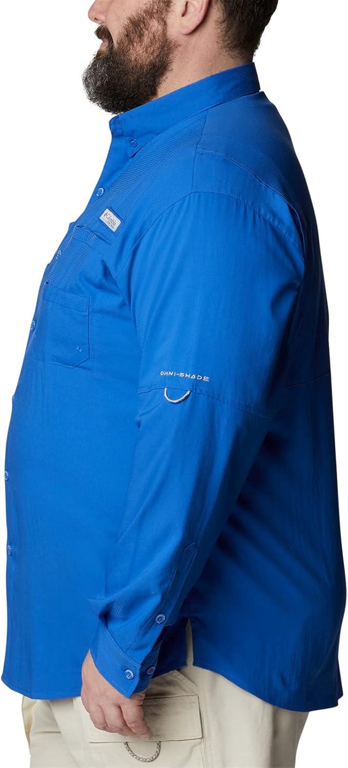 imageColumbia Mens PFG Tamiami Ii Long Sleeve ShirtVivid Blue