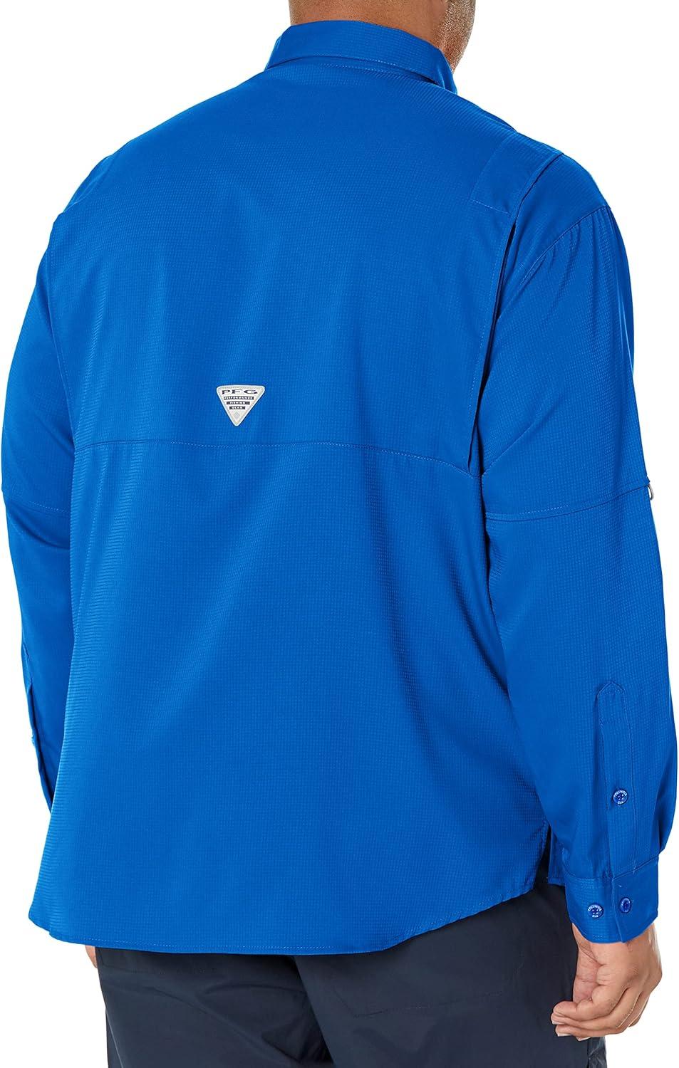 imageColumbia Mens PFG Tamiami Ii Long Sleeve ShirtVivid Blue