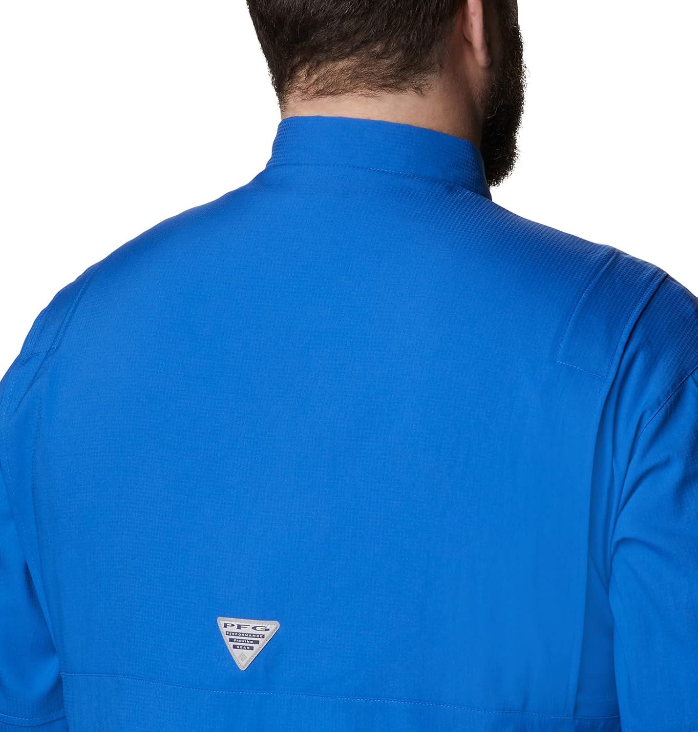 imageColumbia Mens PFG Tamiami Ii Long Sleeve ShirtVivid Blue