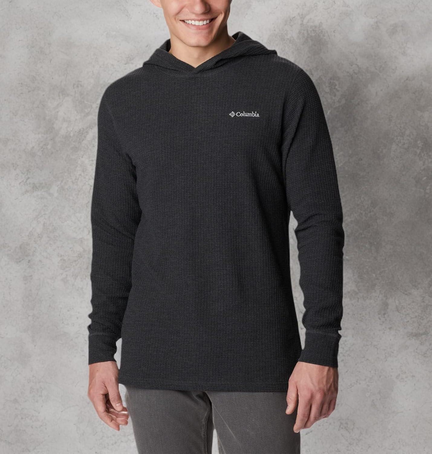 imageColumbia Mens PFG Uncharted HoodieBlack Heather