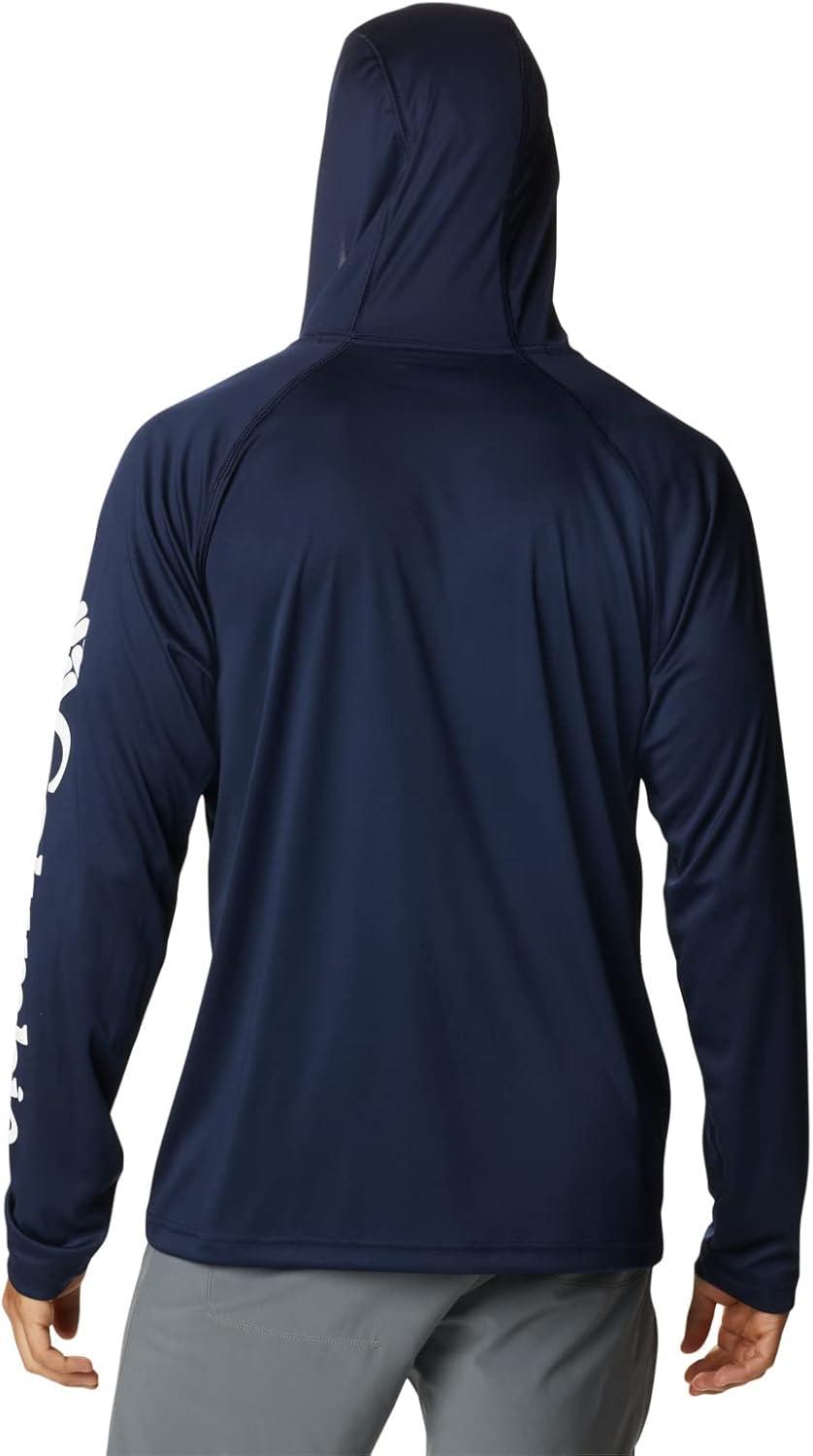 imageColumbia Mens PFG Uncharted HoodieCollegiate NavyWhite
