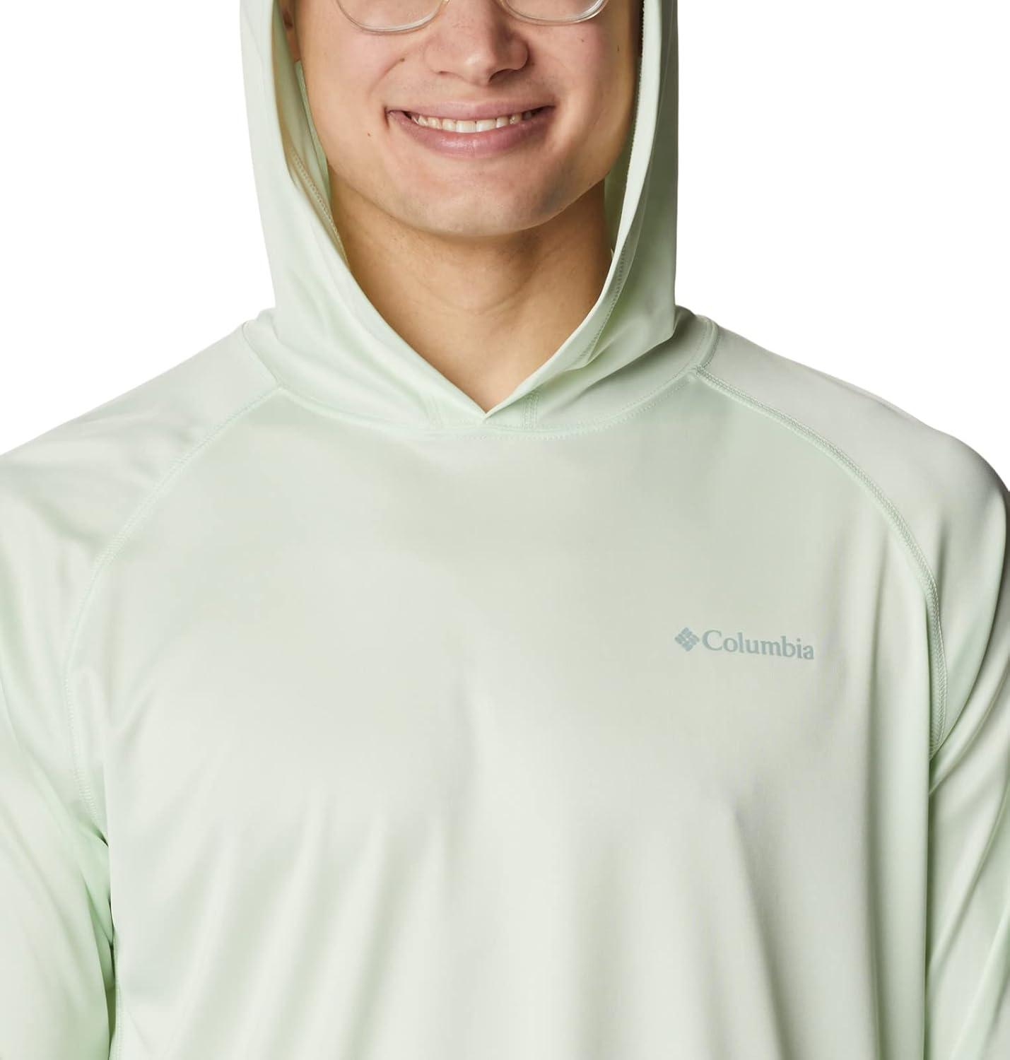imageColumbia Mens PFG Uncharted HoodieIce Green