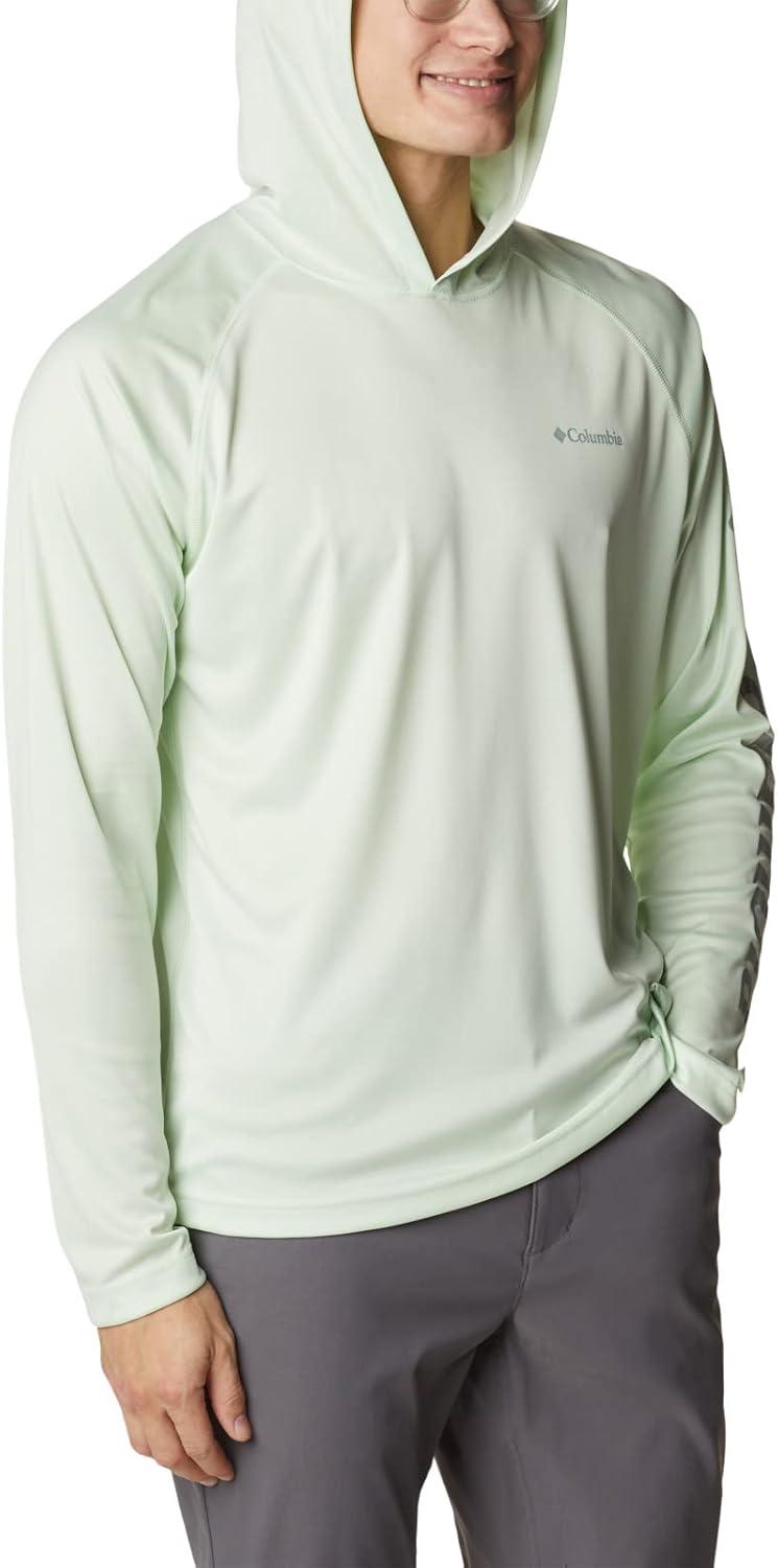 imageColumbia Mens PFG Uncharted HoodieIce Green