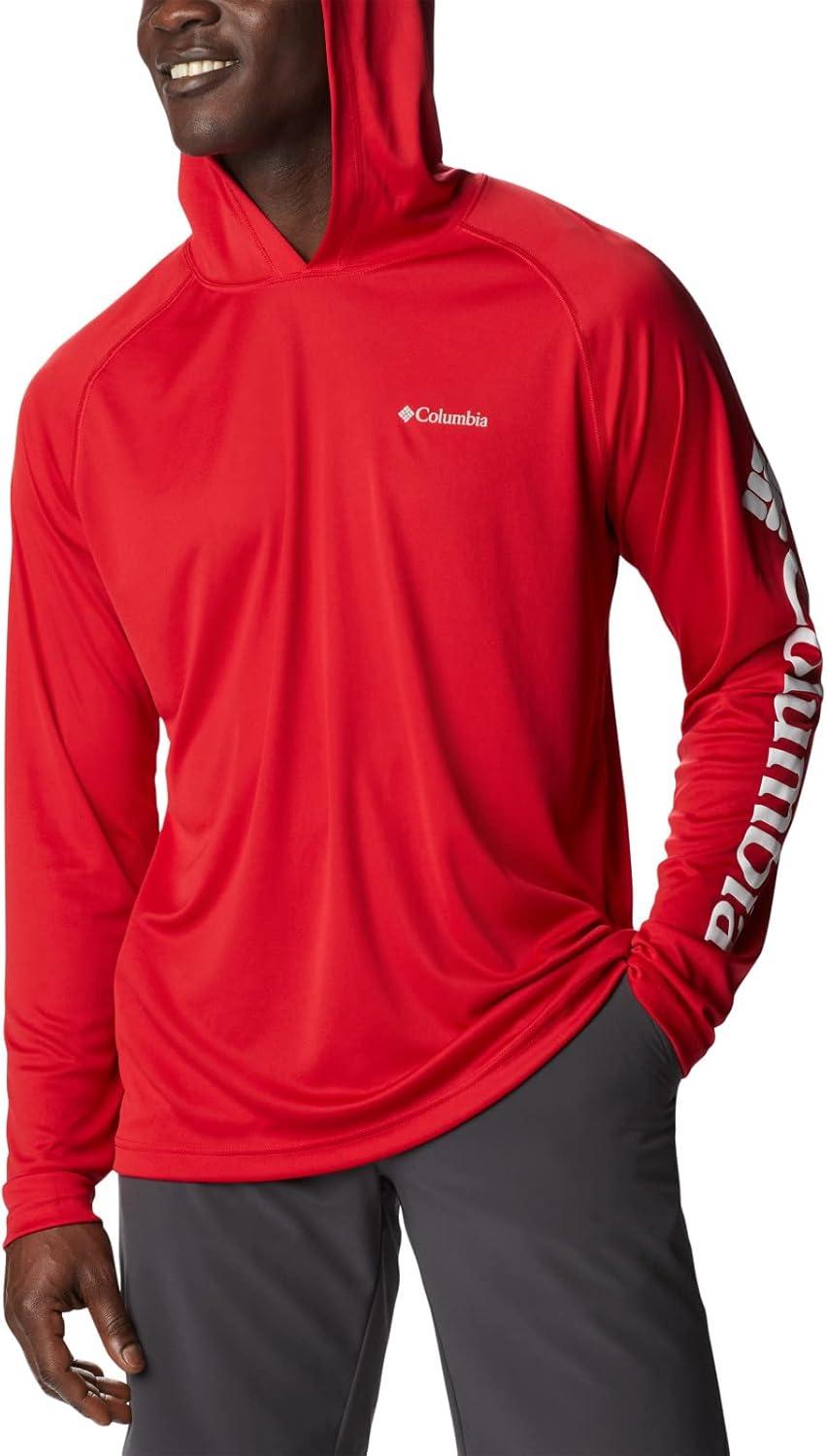 imageColumbia Mens PFG Uncharted HoodieMountain Red
