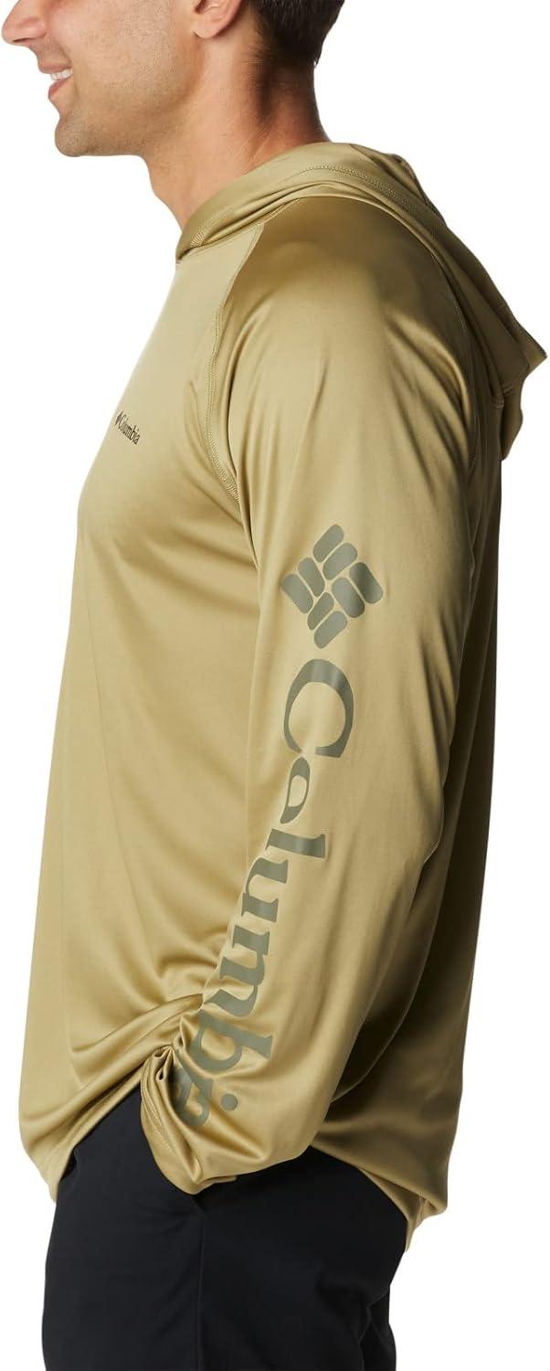 imageColumbia Mens PFG Uncharted HoodieSavoryStone Green