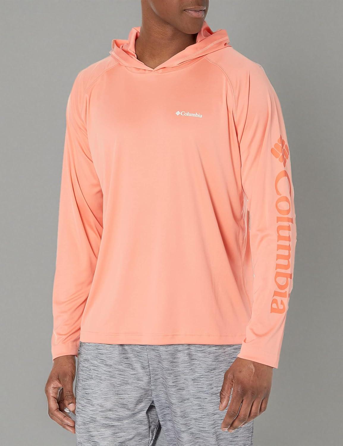 imageColumbia Mens PFG Uncharted HoodieSummer Peach