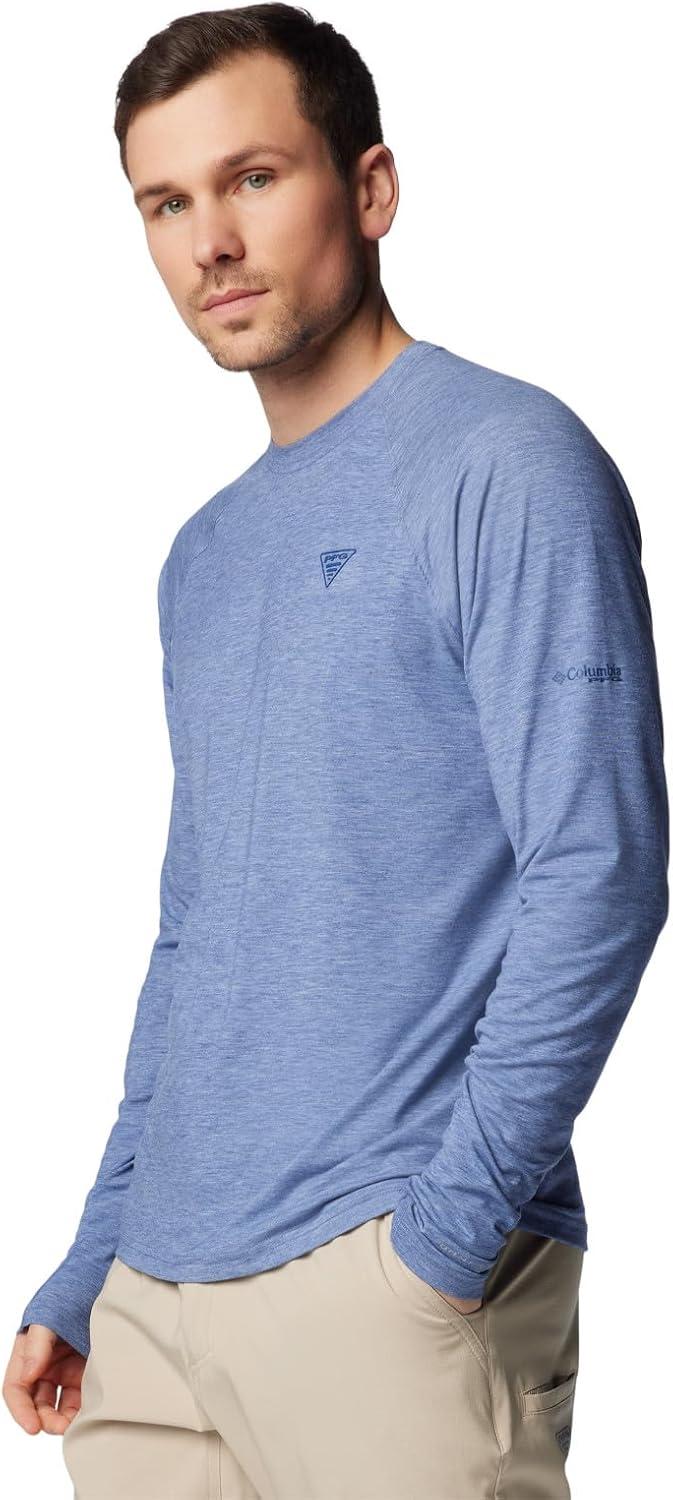 imageColumbia Mens PFG Uncharted Long SleeveBluebell Heather