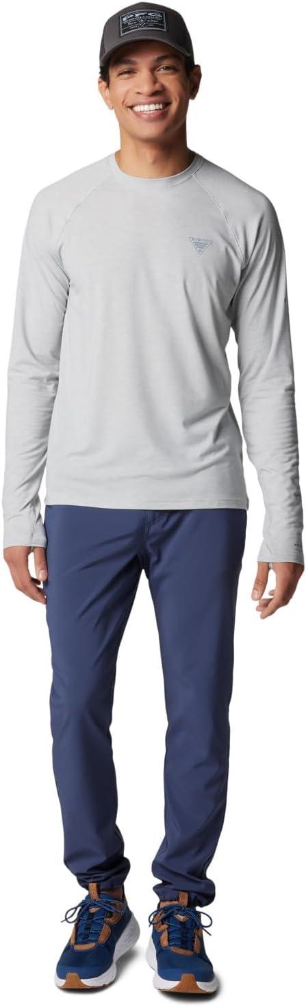 imageColumbia Mens PFG Uncharted Long SleeveCool Grey Heather