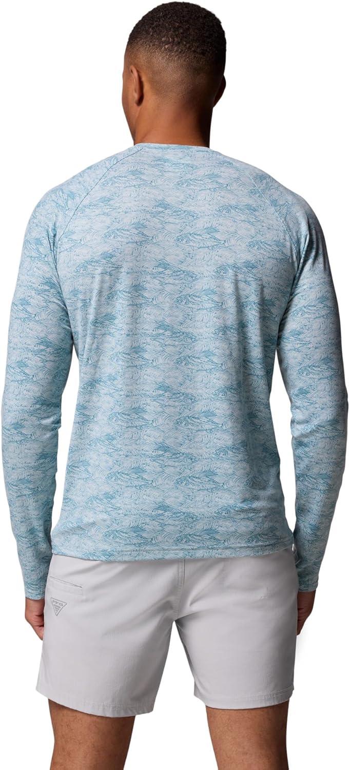 imageColumbia Mens PFG Uncharted Long SleeveCrushed Blue Pez Gallo