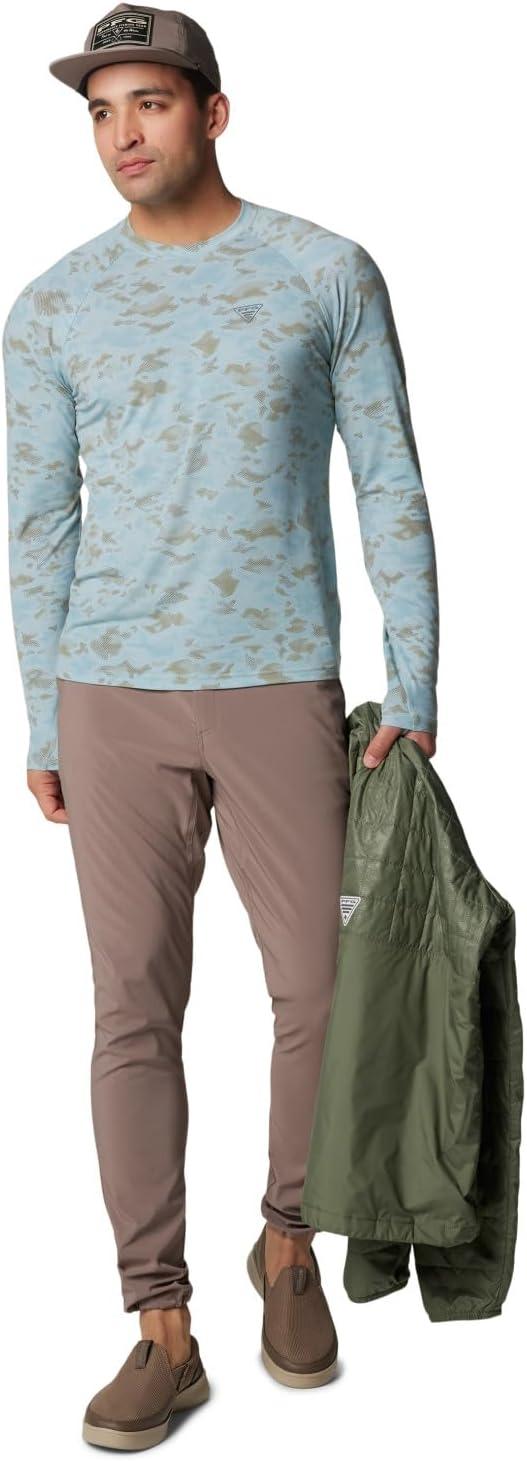 imageColumbia Mens PFG Uncharted Long SleeveCrushed Blue Uncharted Waters
