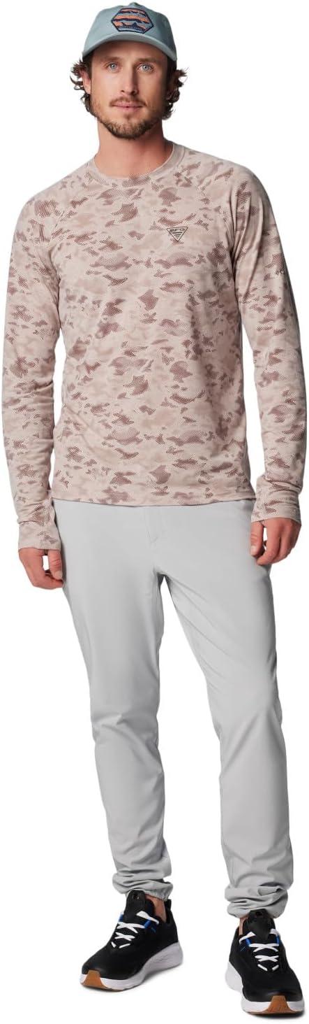 imageColumbia Mens PFG Uncharted Long SleeveCrushed Clay Uncharted Waters