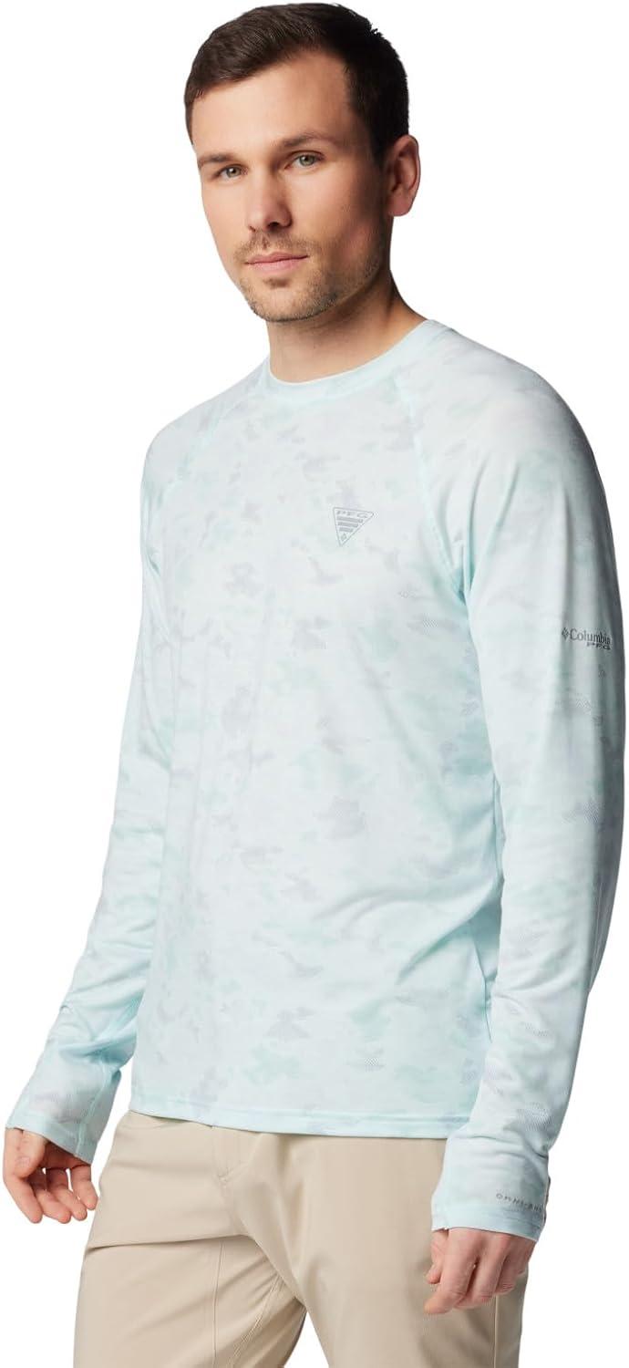 imageColumbia Mens PFG Uncharted Long SleeveIcy Morn Uncharted Waters