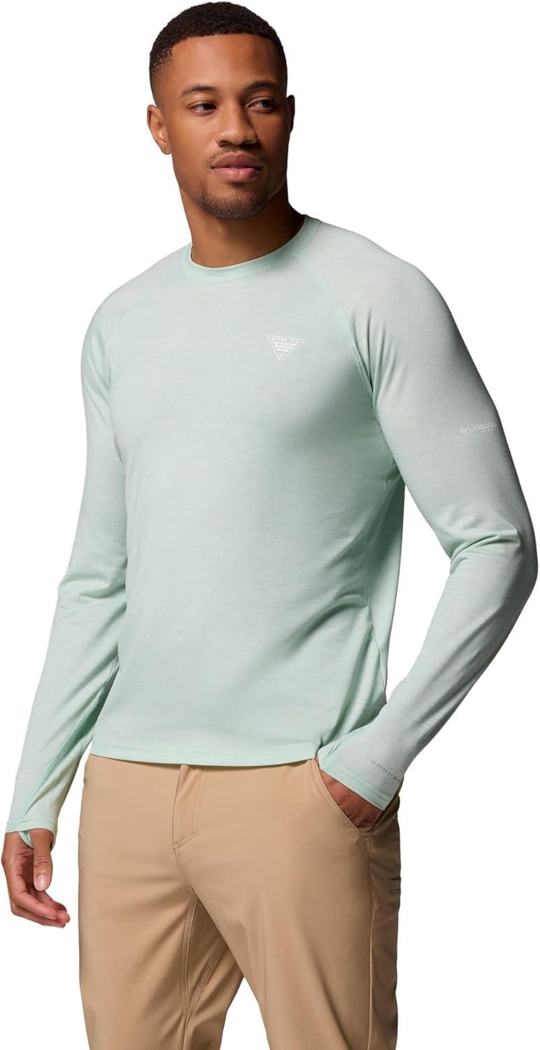 imageColumbia Mens PFG Uncharted Long SleeveMisty Jade Heather