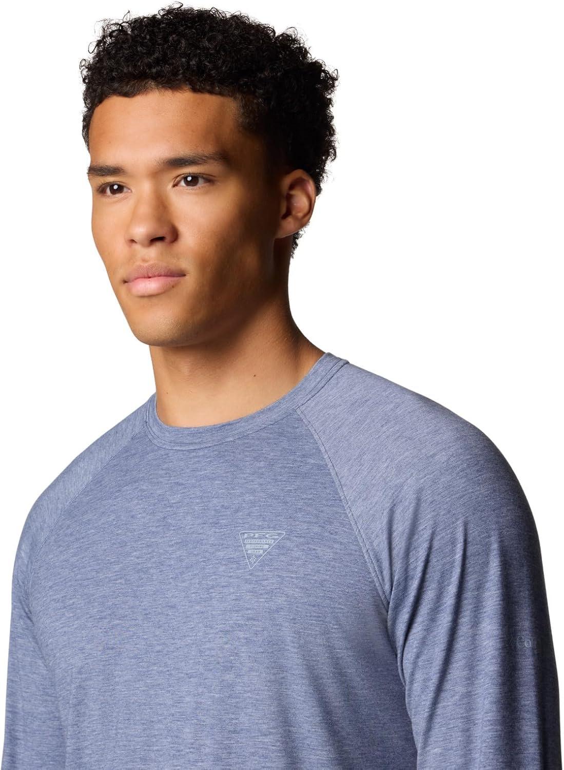 imageColumbia Mens PFG Uncharted Long SleeveNocturnal Heather