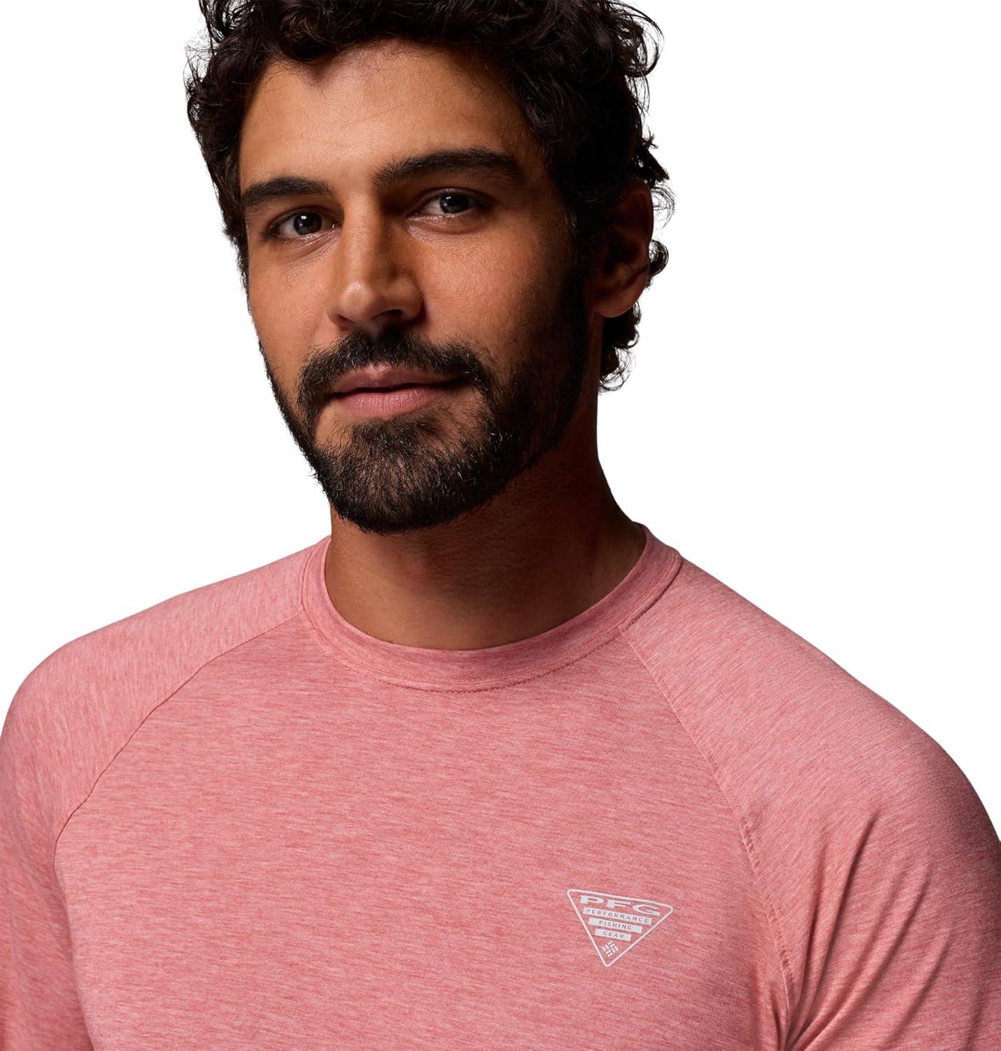 imageColumbia Mens PFG Uncharted Long SleeveRosewood Heather