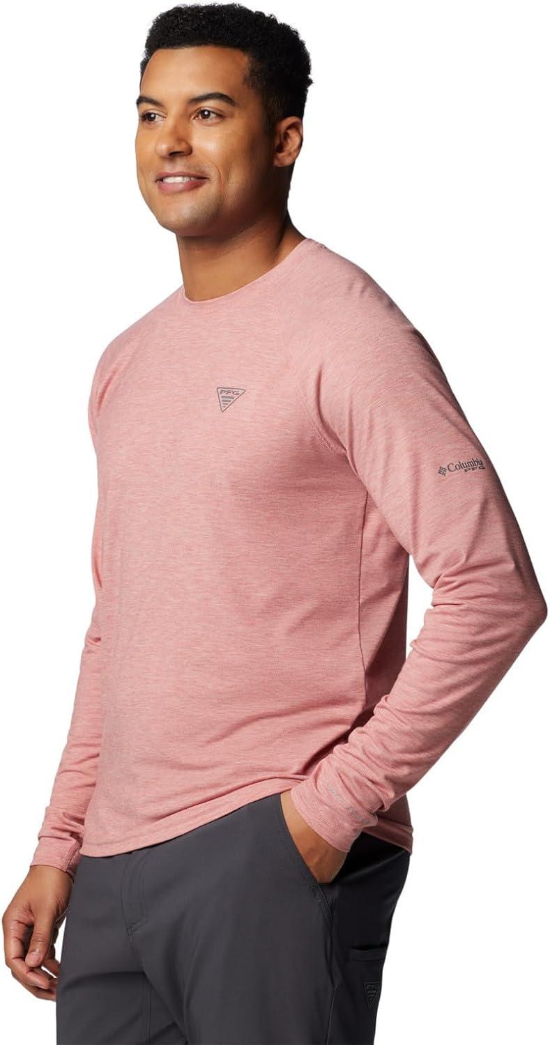 imageColumbia Mens PFG Uncharted Long SleeveSandalwood Pink Heather