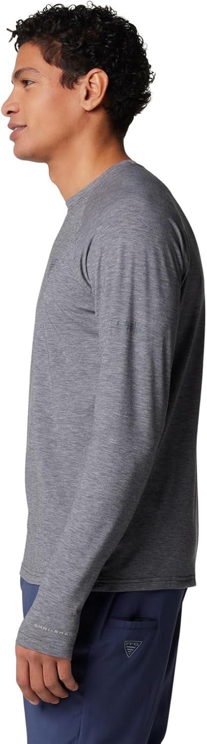 imageColumbia Mens PFG Uncharted Long SleeveShark Heather