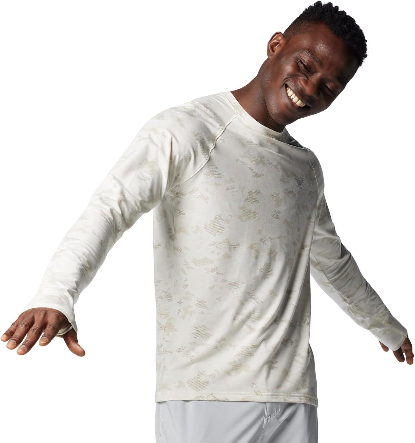 imageColumbia Mens PFG Uncharted Long SleeveStone Uncharted Waters