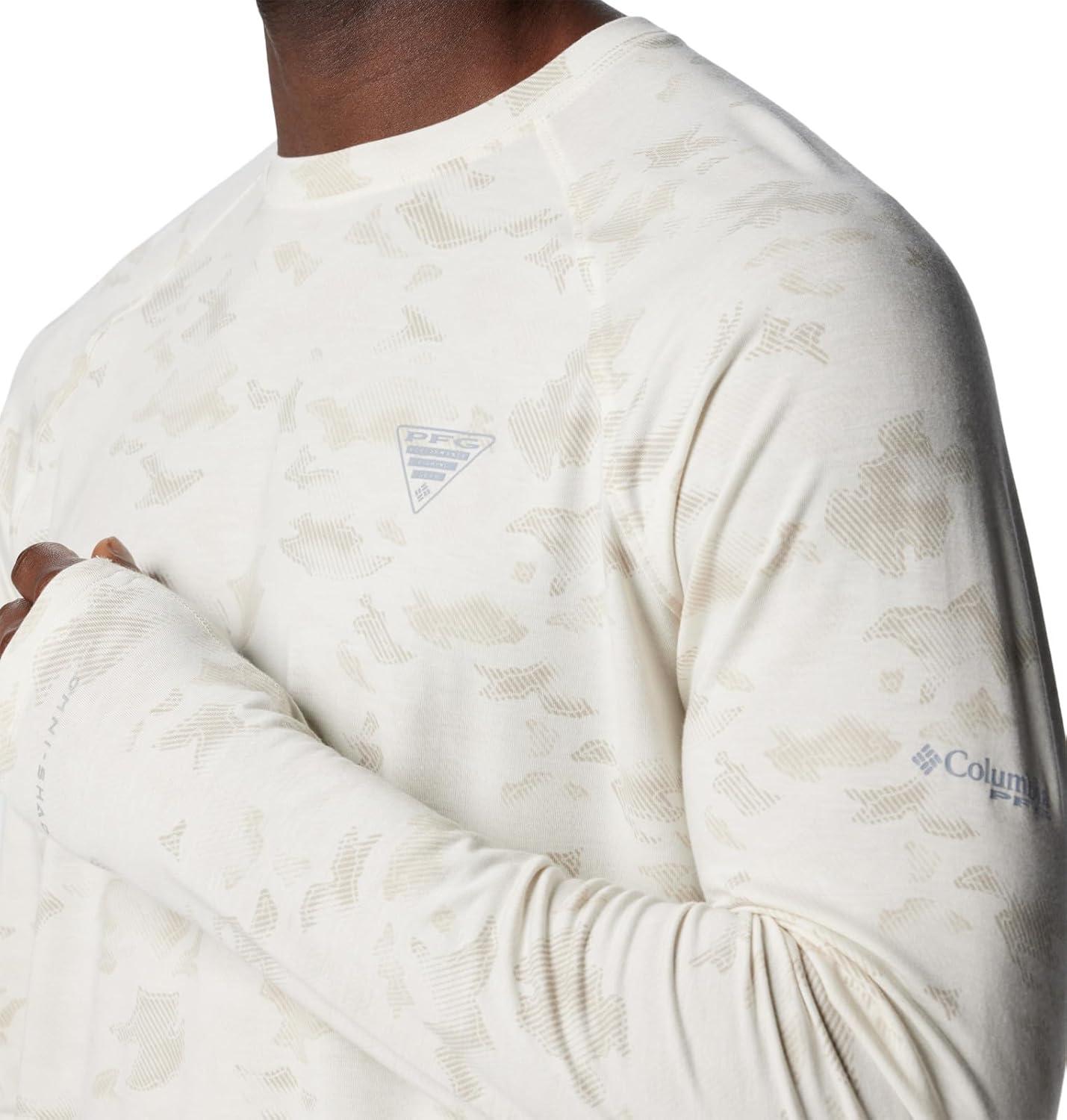 imageColumbia Mens PFG Uncharted Long SleeveStone Uncharted Waters
