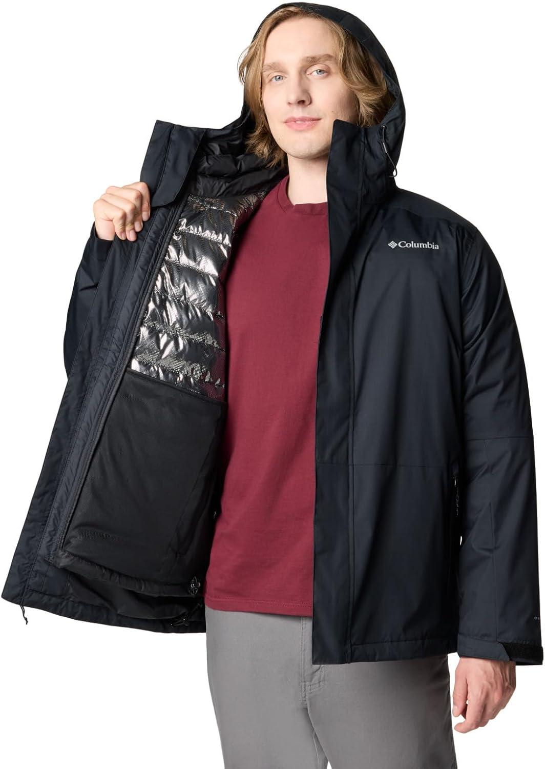imageColumbia Mens Point Park Interchange JacketBlack