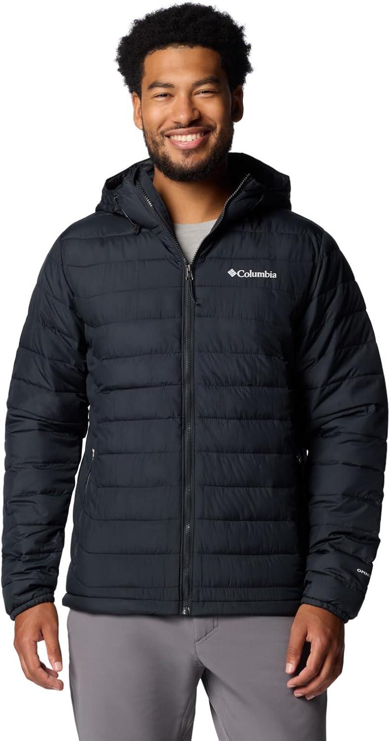imageColumbia Mens Powder Lite II Hooded JacketBlack