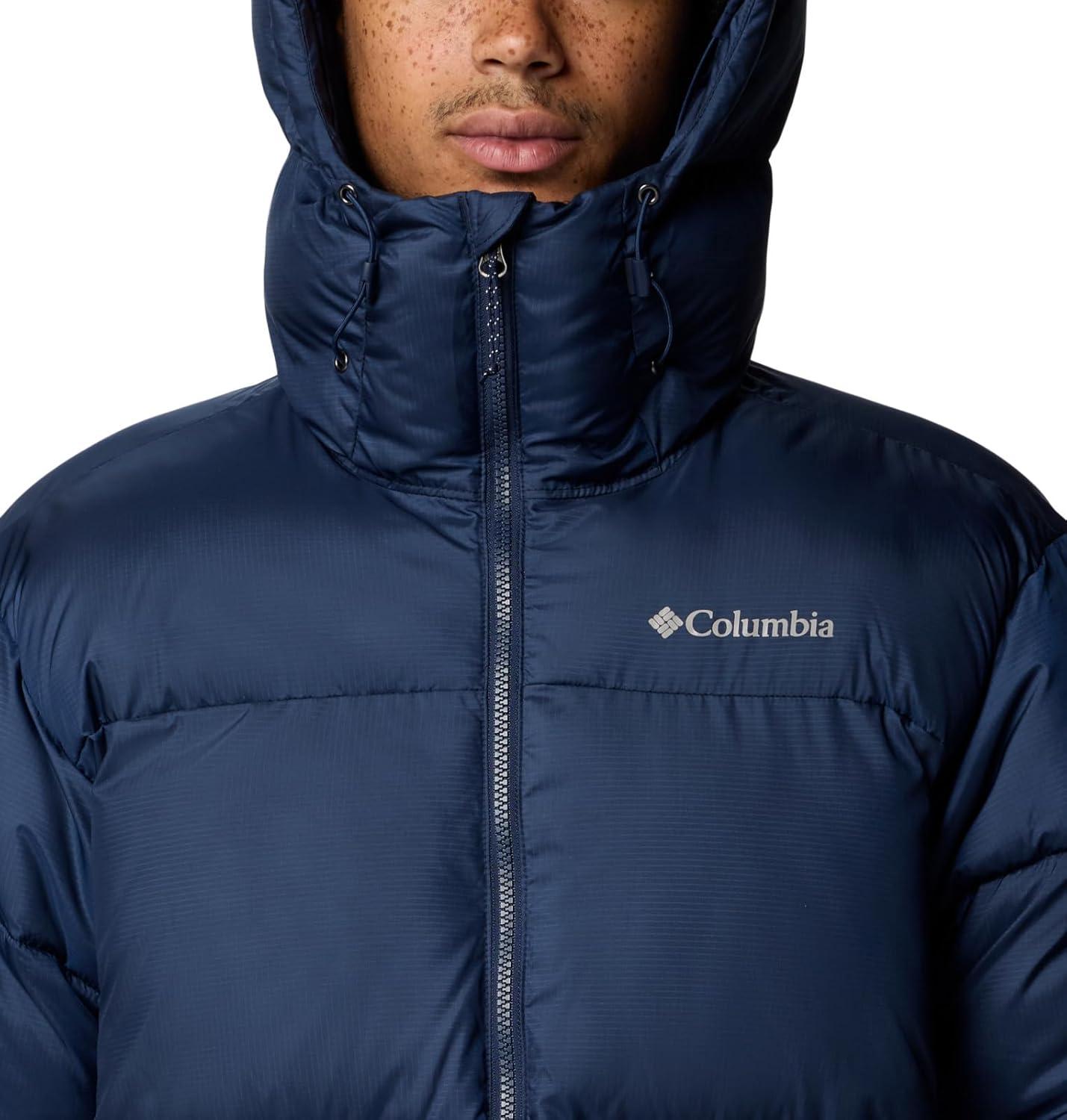 imageColumbia Mens Puffect II Hooded JacketCollegiate Navy