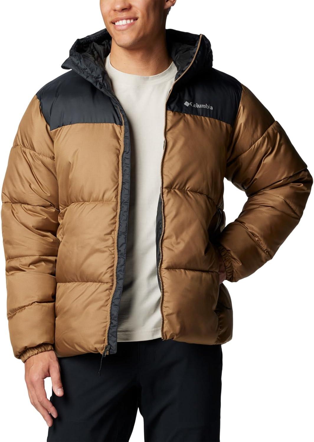 imageColumbia Mens Puffect II Hooded JacketDeltaBlack