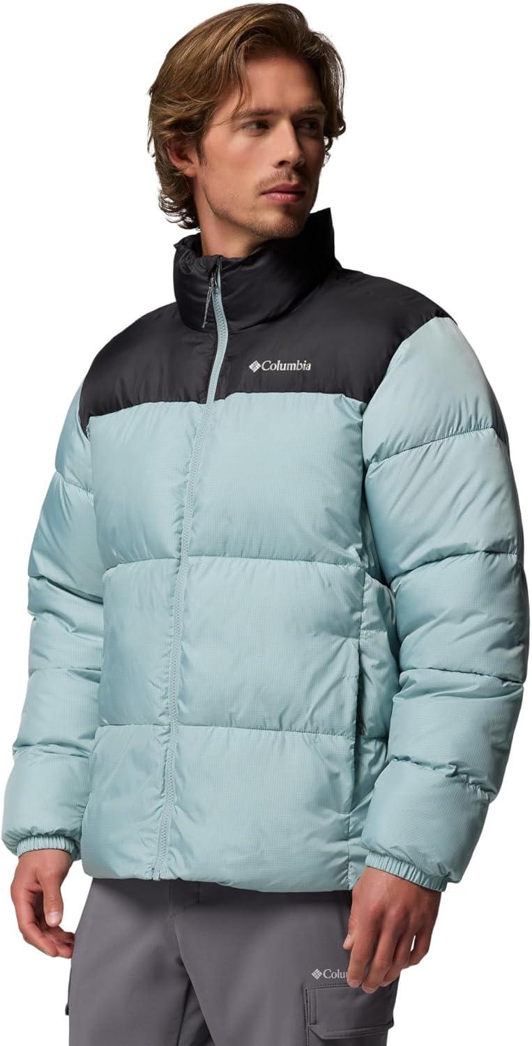 imageColumbia Mens Puffect Iii JacketCrushed BlueShark