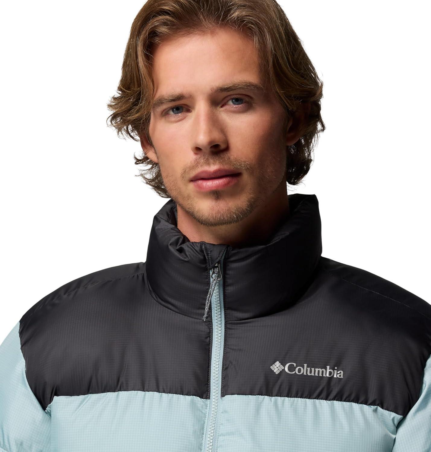 imageColumbia Mens Puffect Iii JacketCrushed BlueShark