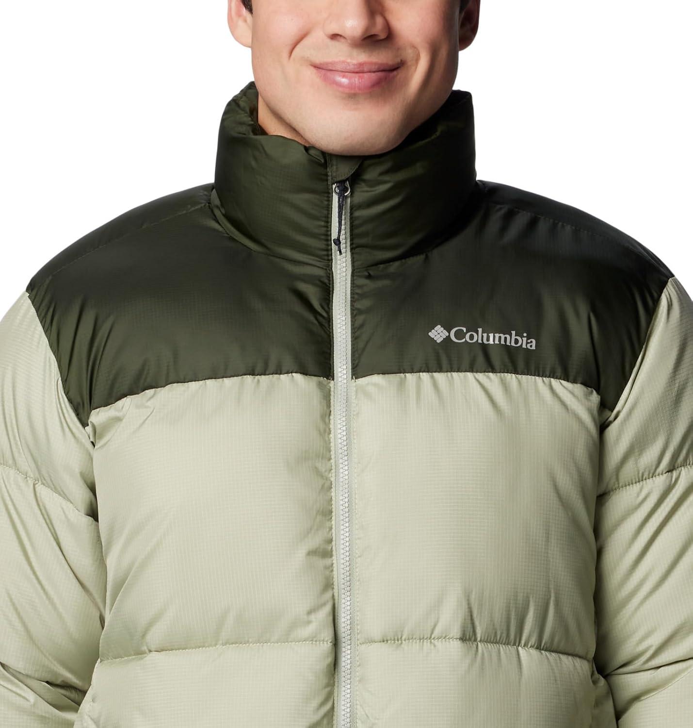 imageColumbia Mens Puffect Iii JacketSafariGreenscape