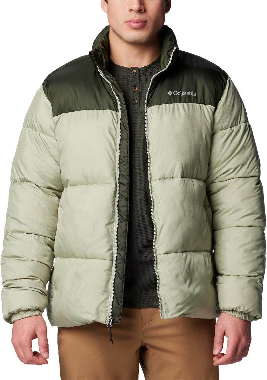 imageColumbia Mens Puffect Iii JacketSafariGreenscape
