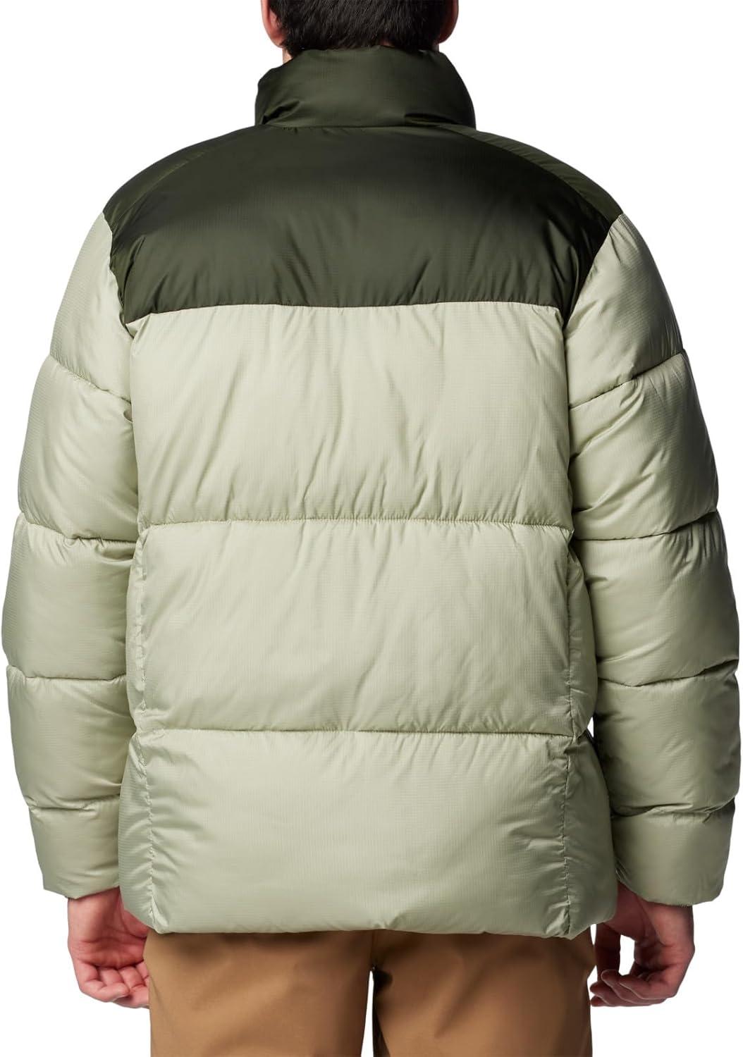 imageColumbia Mens Puffect Iii JacketSafariGreenscape