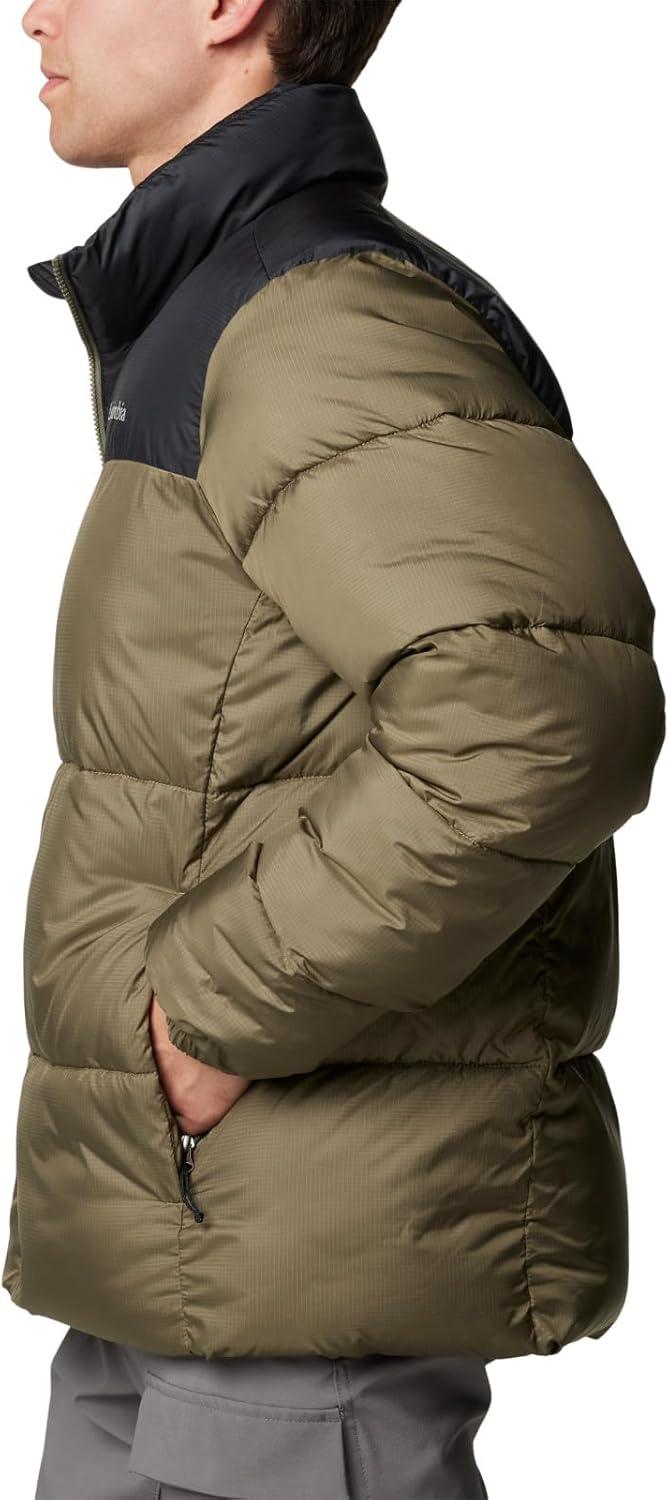 imageColumbia Mens Puffect Iii JacketStone GreenBlack