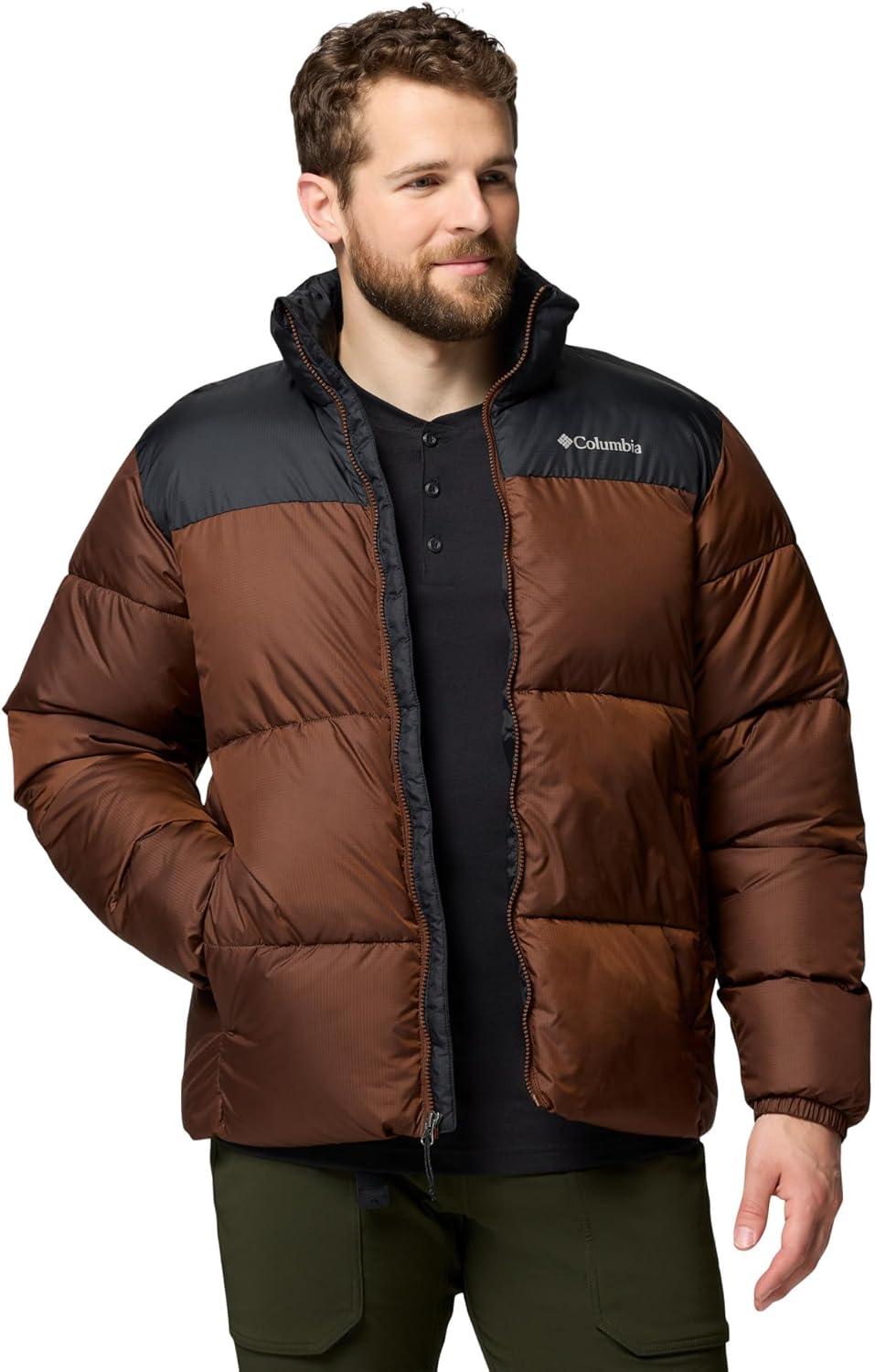 imageColumbia Mens Puffect Iii JacketTobaccoBlack