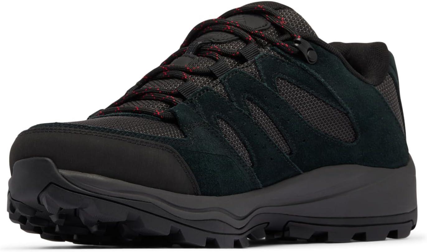 imageColumbia Mens Redmond IV Low WaterproofBlackMountain Red
