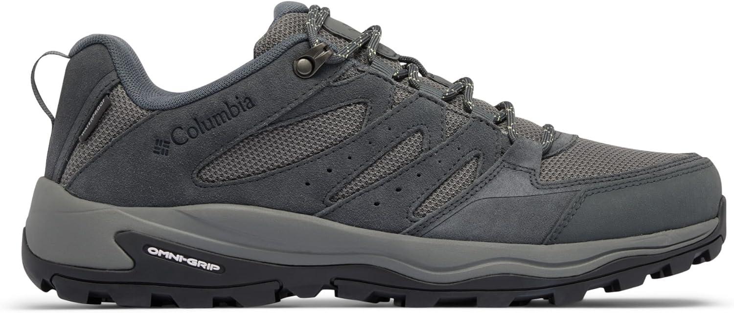 imageColumbia Mens Redmond IV Low WaterproofGraphiteCitron Haze