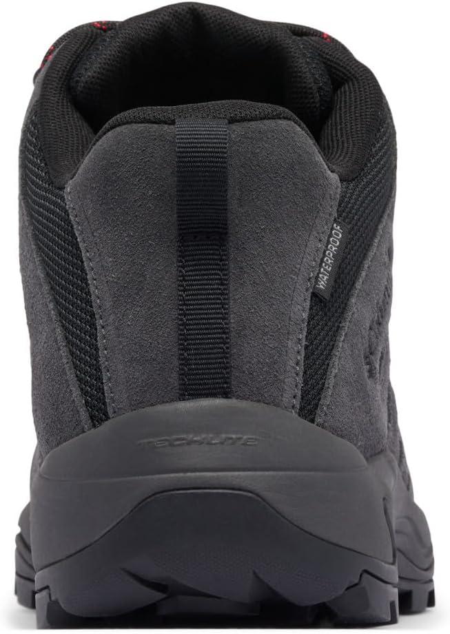 imageColumbia Mens Redmond Iv Mid WaterproofBlackMountain Red