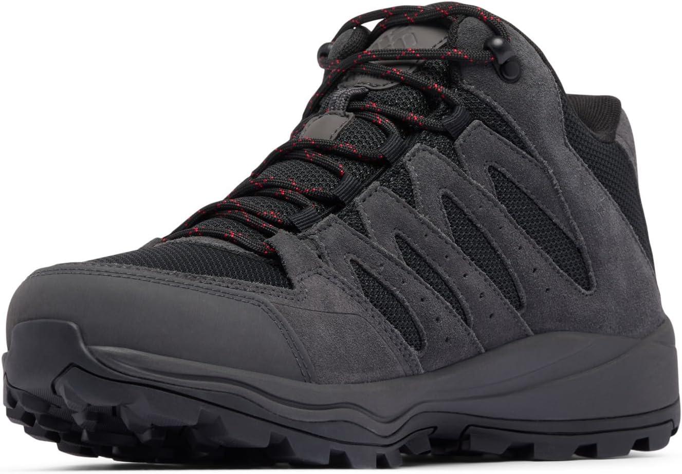 imageColumbia Mens Redmond Iv Mid WaterproofBlackMountain Red