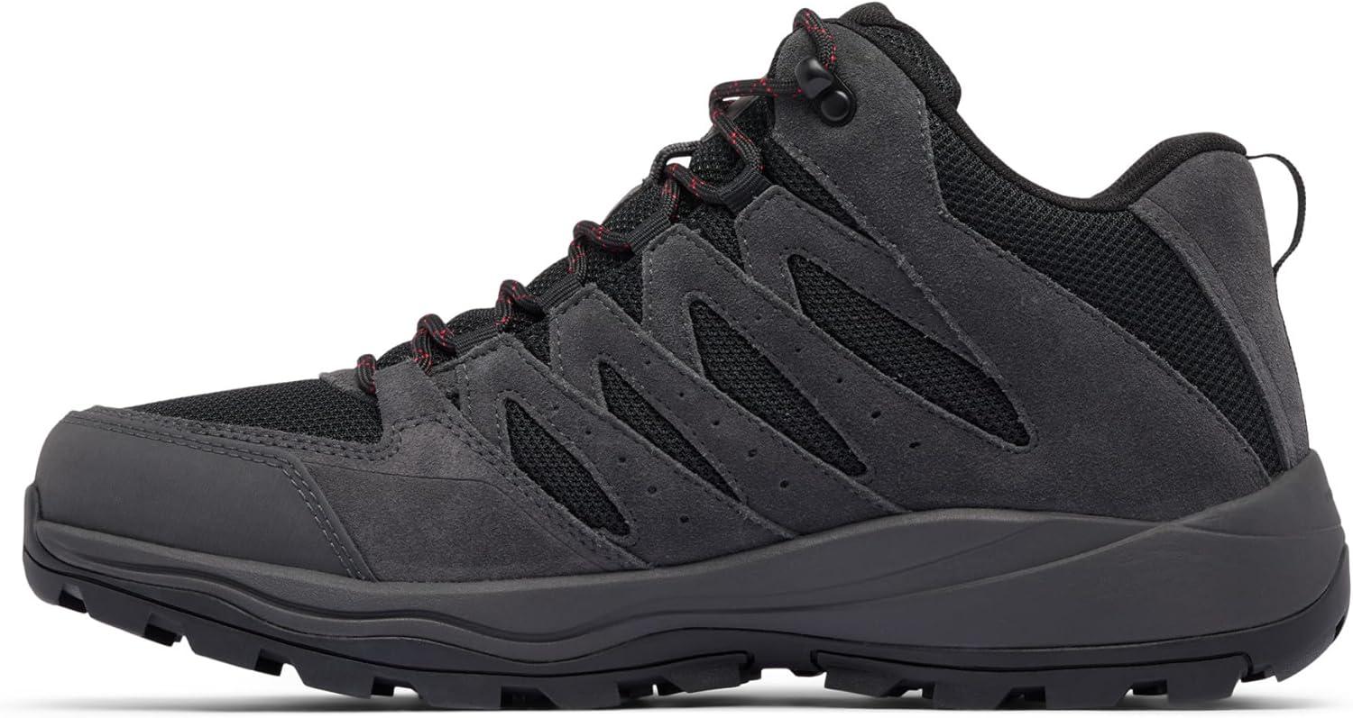 imageColumbia Mens Redmond Iv Mid WaterproofBlackMountain Red