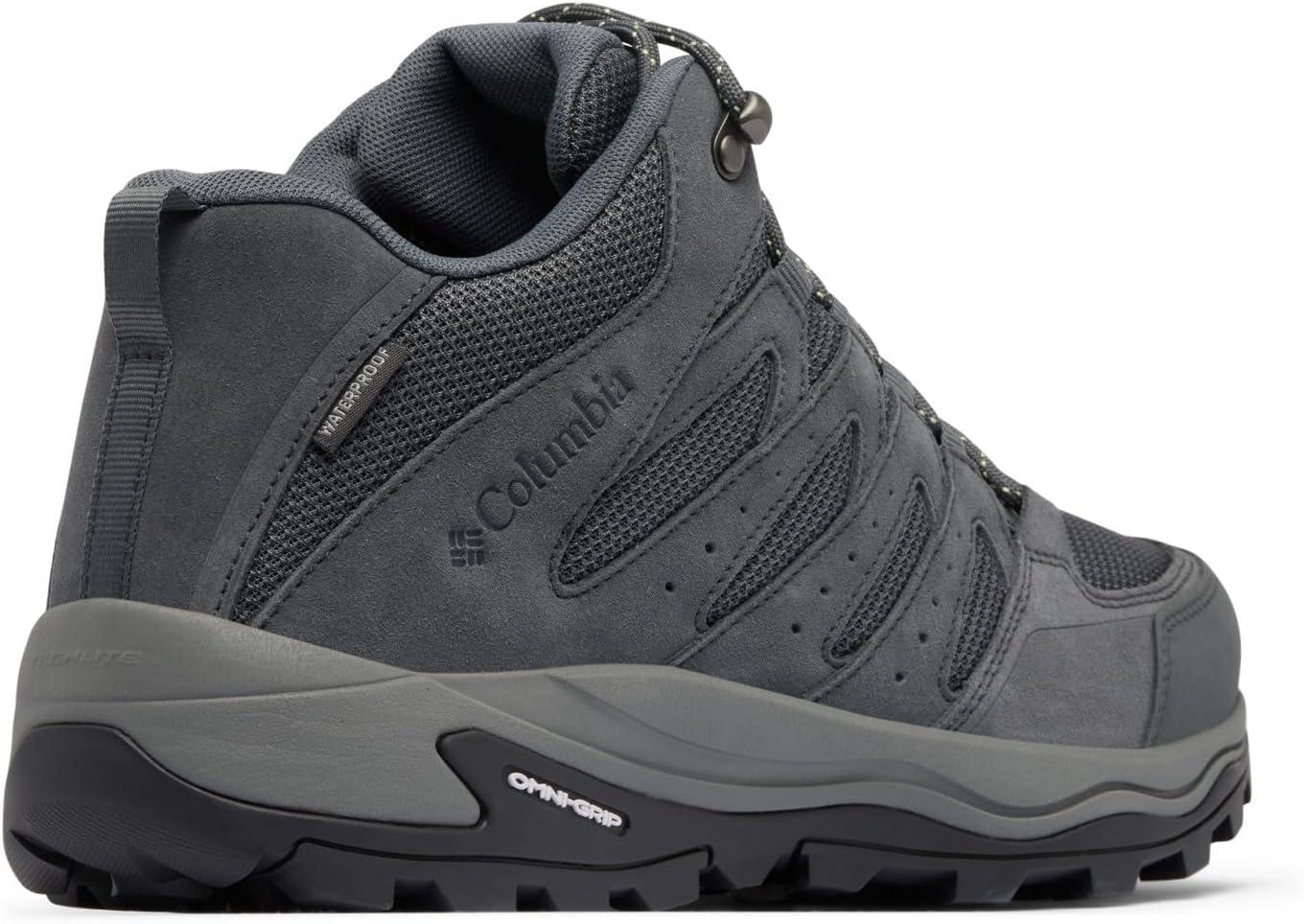 imageColumbia Mens Redmond Iv Mid WaterproofGraphiteCitron Haze