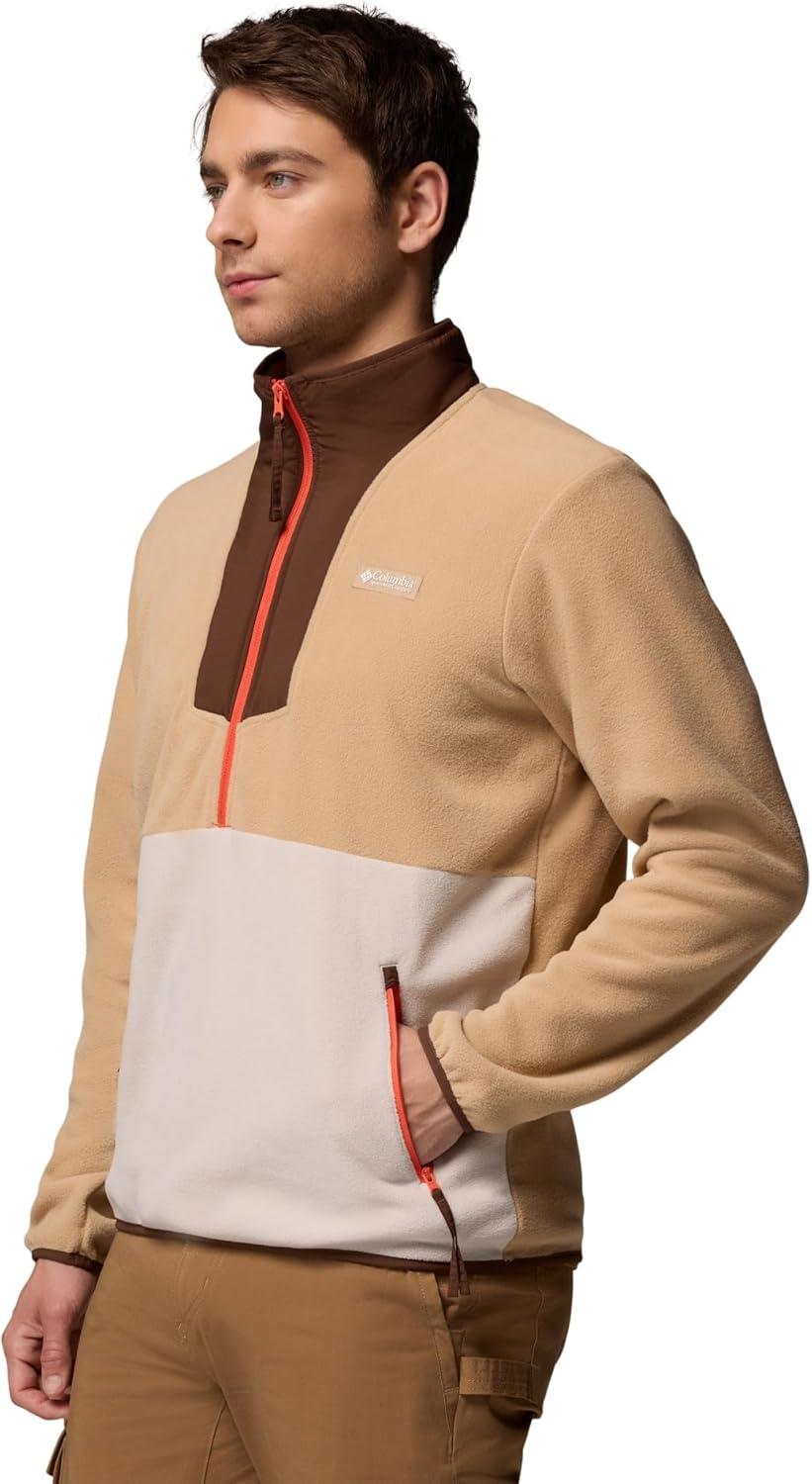 imageColumbia Mens Sequoia Grove Half Zip FleeceCanoeDark StoneTobacco