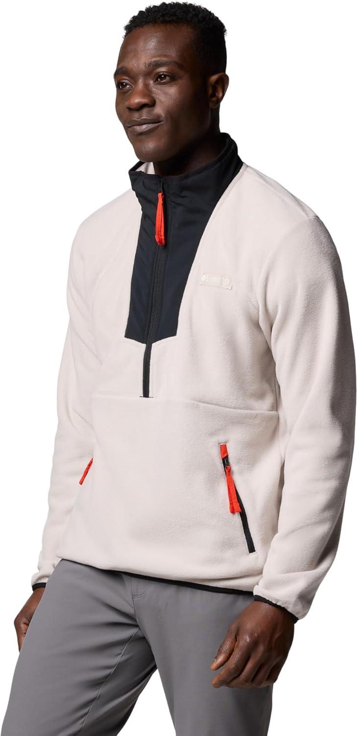 imageColumbia Mens Sequoia Grove Half Zip FleeceDark StoneBlack
