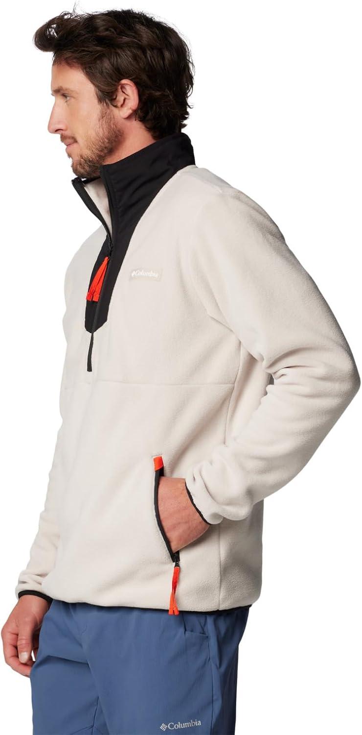 imageColumbia Mens Sequoia Grove Half Zip FleeceDark StoneBlackSpicy Pulls
