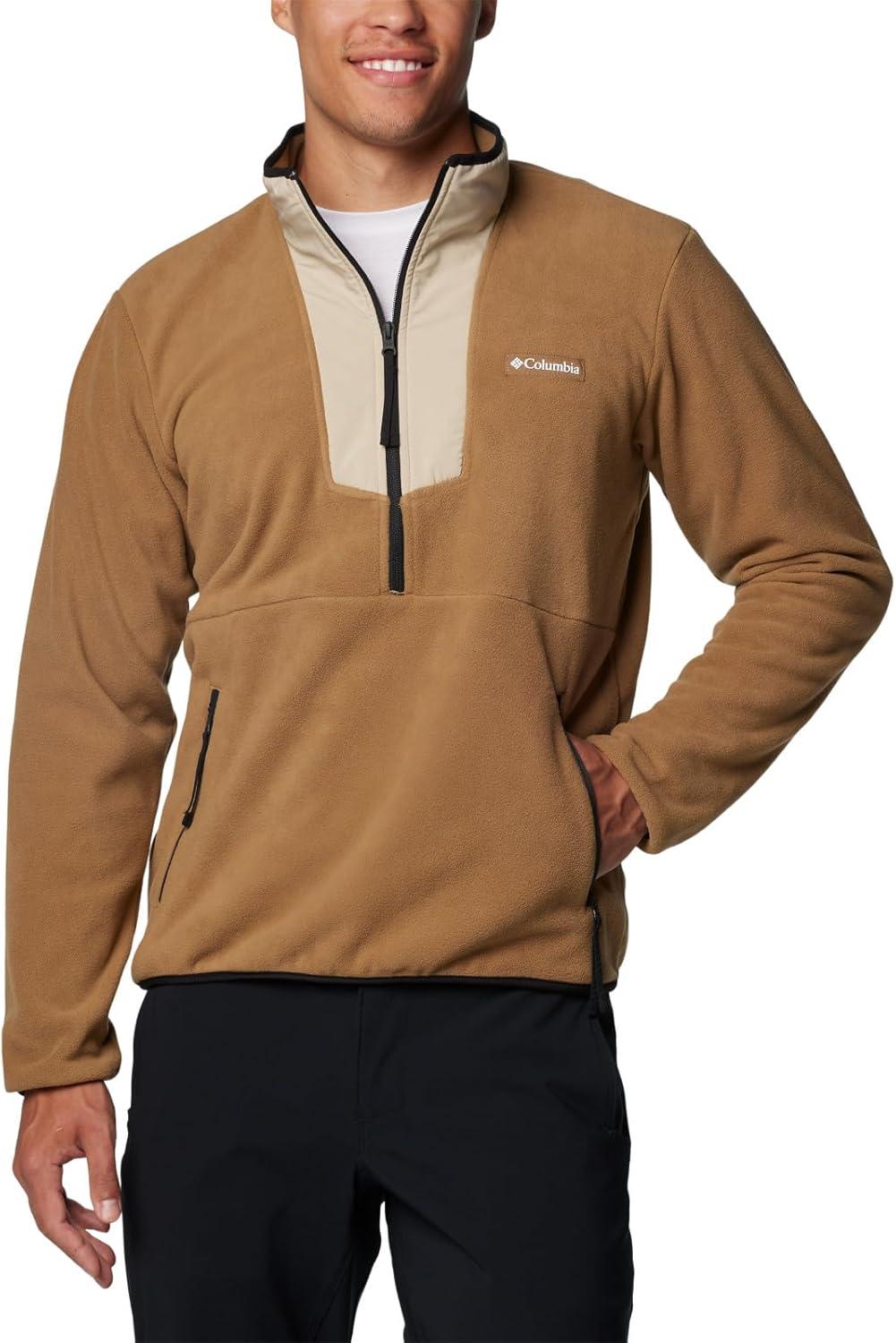 imageColumbia Mens Sequoia Grove Half Zip FleeceDeltaAncient FossilBlack
