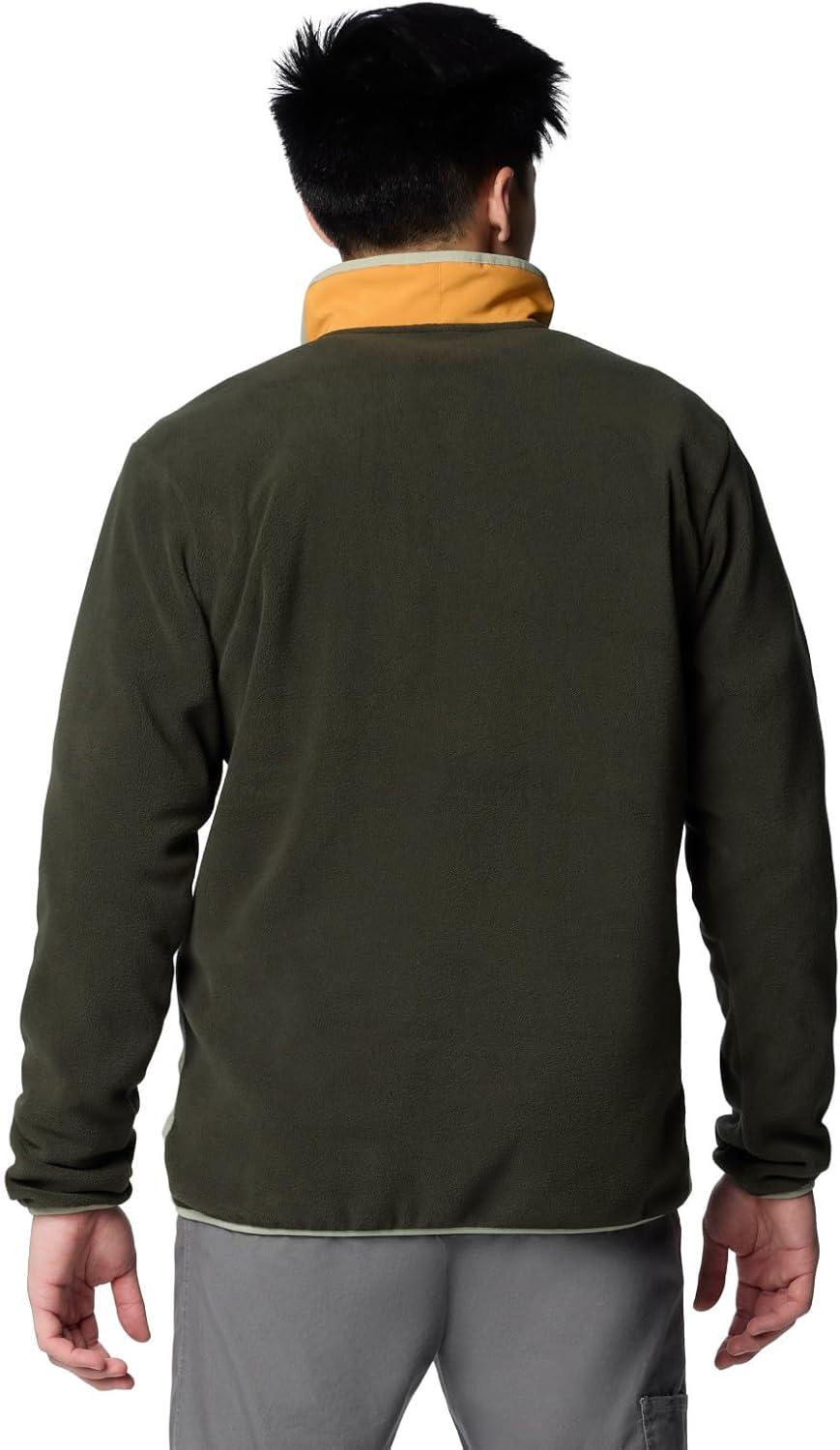 imageColumbia Mens Sequoia Grove Half Zip FleeceGreenscapeSunstoneSafariSpicy Pull