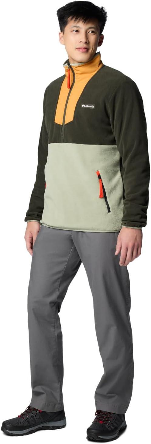 imageColumbia Mens Sequoia Grove Half Zip FleeceGreenscapeSunstoneSafariSpicy Pull