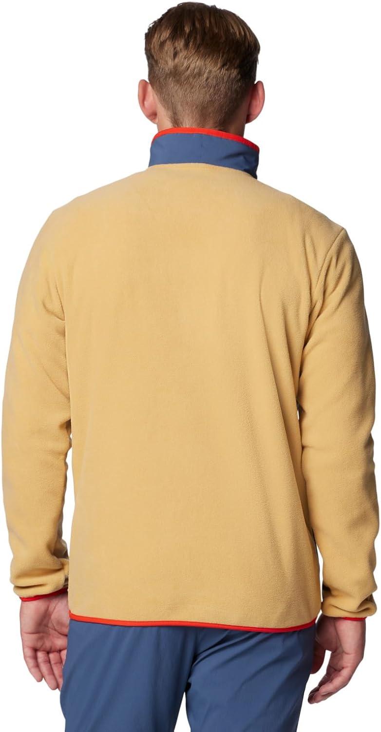 imageColumbia Mens Sequoia Grove Half Zip FleeceLight CamelDark MountainCollegiate NavySpicy